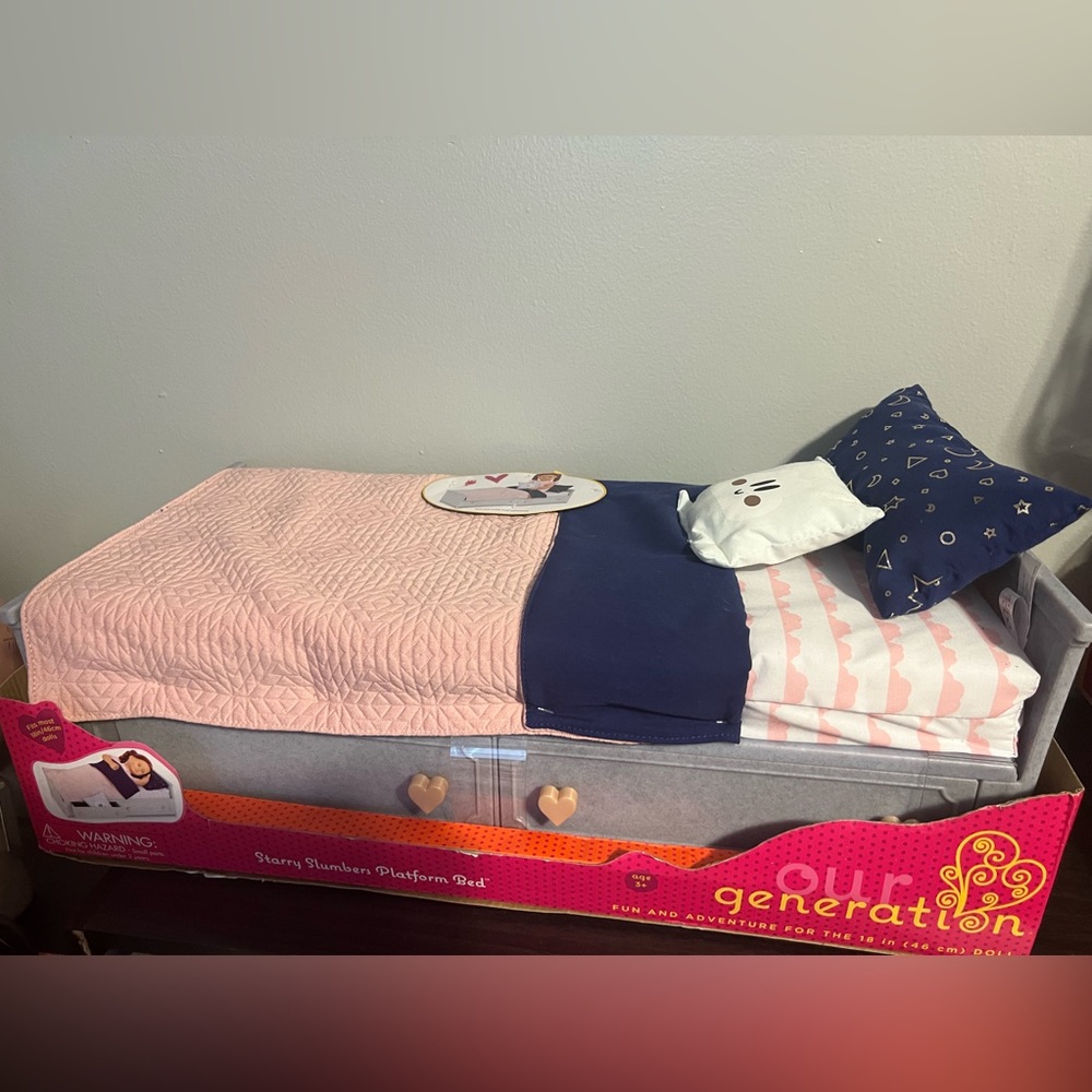 Generation doll bed originally $40 in store $25